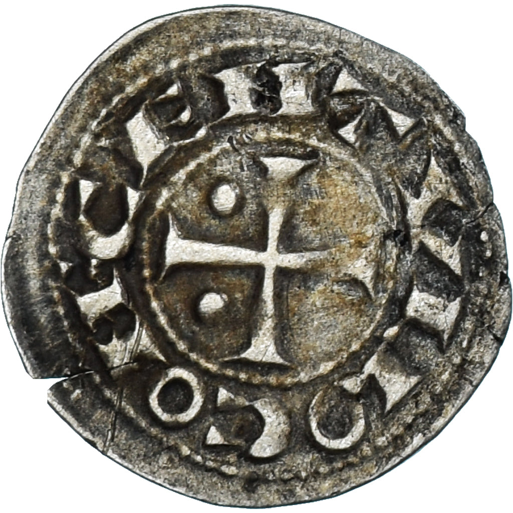 Monnaie, Seigneurie de Béarn, Les Centulles, Obole, Morlaas, TTB+, Argent