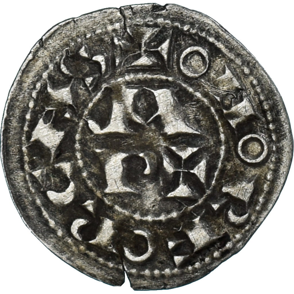 Monnaie, Seigneurie de Béarn, Les Centulles, Obole, Morlaas, TTB+, Argent