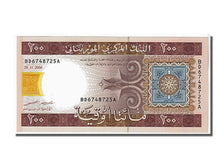 Banknote, Mauritania, 200 Ouguiya, 2006, 2006-11-28, KM:11b, UNC(65-70)