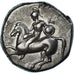 Coin, Calabria, Nomos, 280 BC, Tarentum, AU(50-53), Silver, HN Italy:968