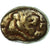 Lídia, Alyattes I, 1/6 Stater, ca. 620/10-564/53 BC, Sardis, Eletro, NGC