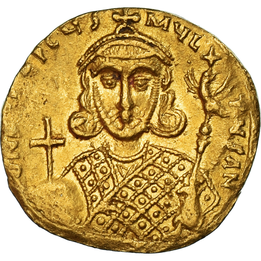 Munten, Philippicus (Bardanes), Solidus, 711-713, Constantinople, ZF+, Goud