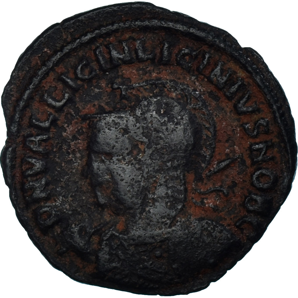 Moneta, Licinius II, Follis, 317-324, Antioch, VF(20-25), Brązowy