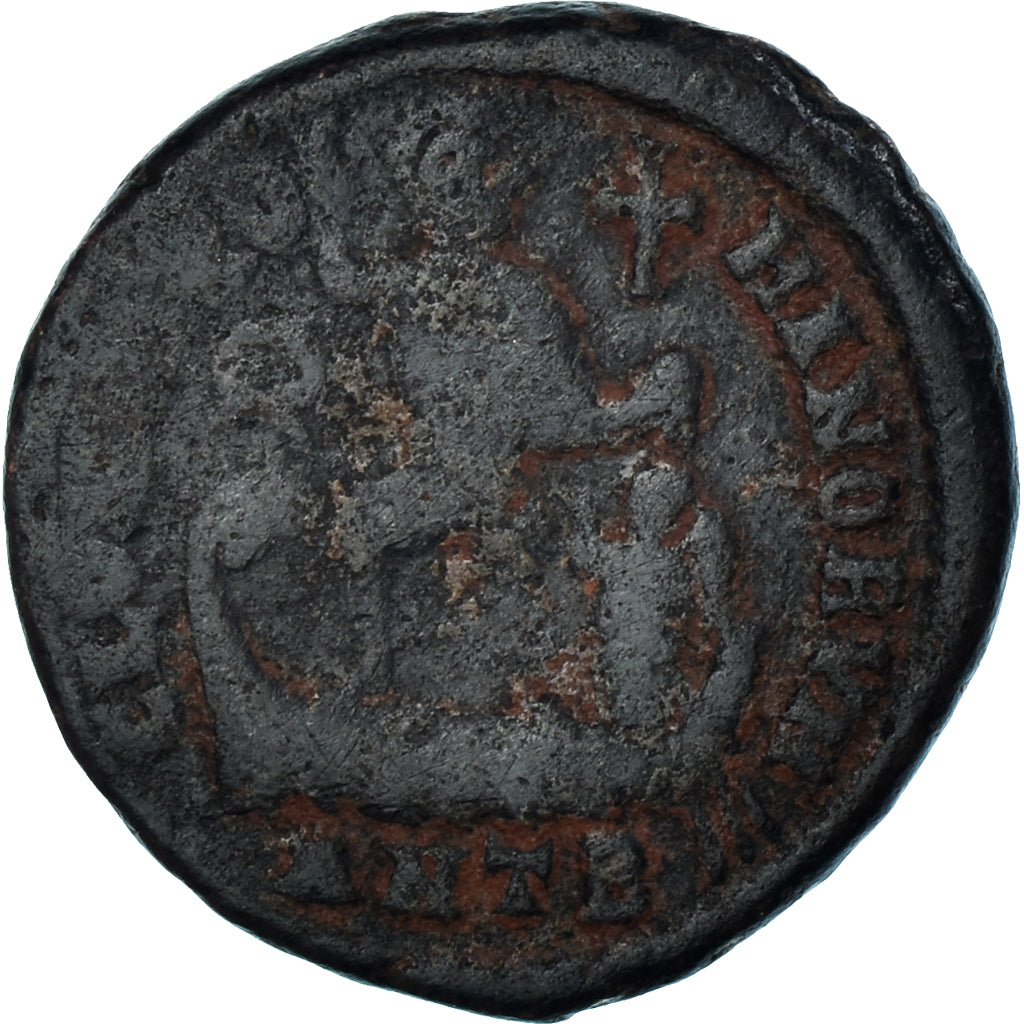 Monnaie, Theodosius I, Maiorina, 379-395, Antioche, TB, Bronze