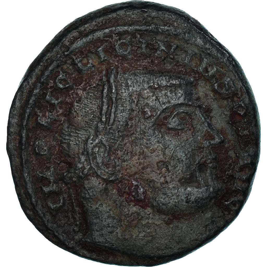 Moneta, Licinius I, Follis, 308-324, Siscia, VF(20-25), Brązowy