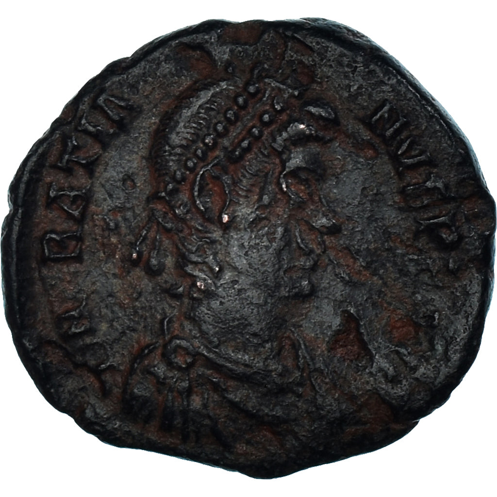 Moeda, Gratian, Follis, 375-383, Antioch, VF(30-35), Bronze