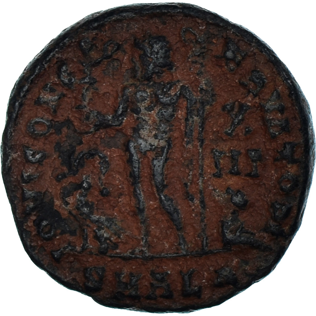 Moneta, Licinius II, Follis, 317-324, Alexandria, VF(30-35), Brązowy