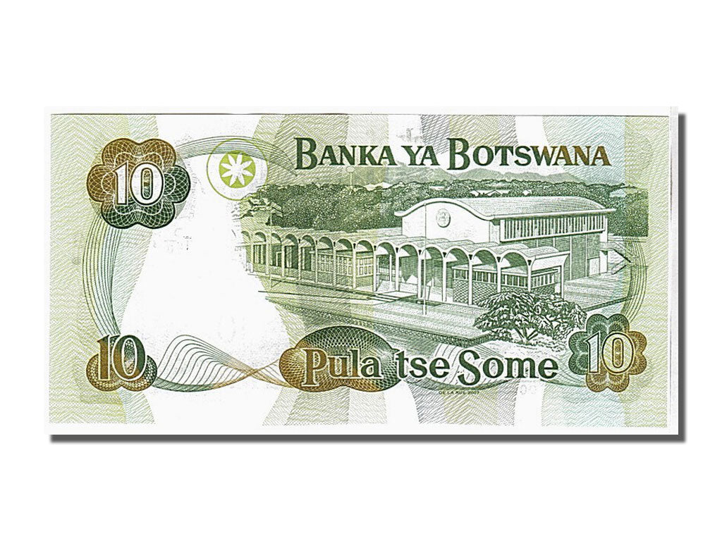 Banknote, Botswana, 10 Pula, 2002, KM:24a, UNC(65-70)