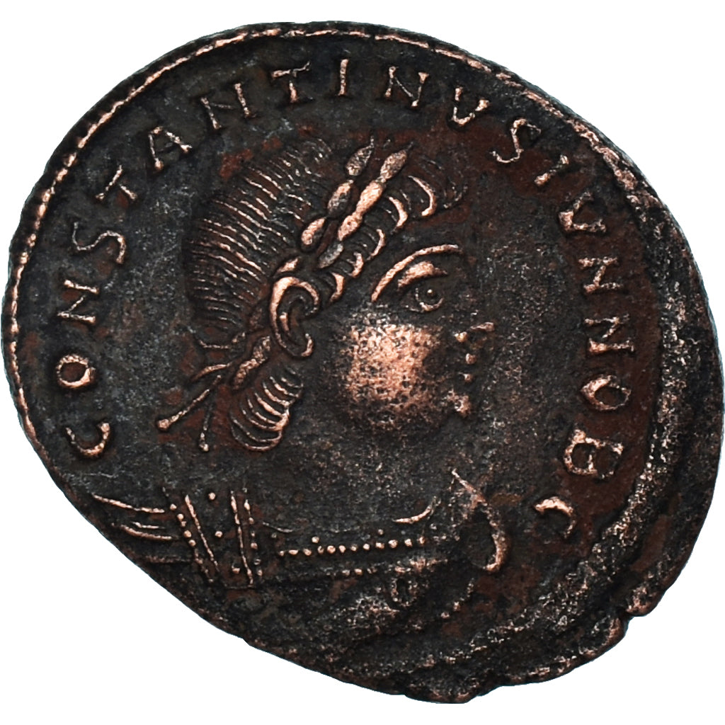 Monnaie, Constantin II, Follis, 317-337, Antioche, TTB, Bronze
