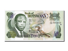 Geldschein, Botswana, 10 Pula, 2002, KM:24a, UNZ