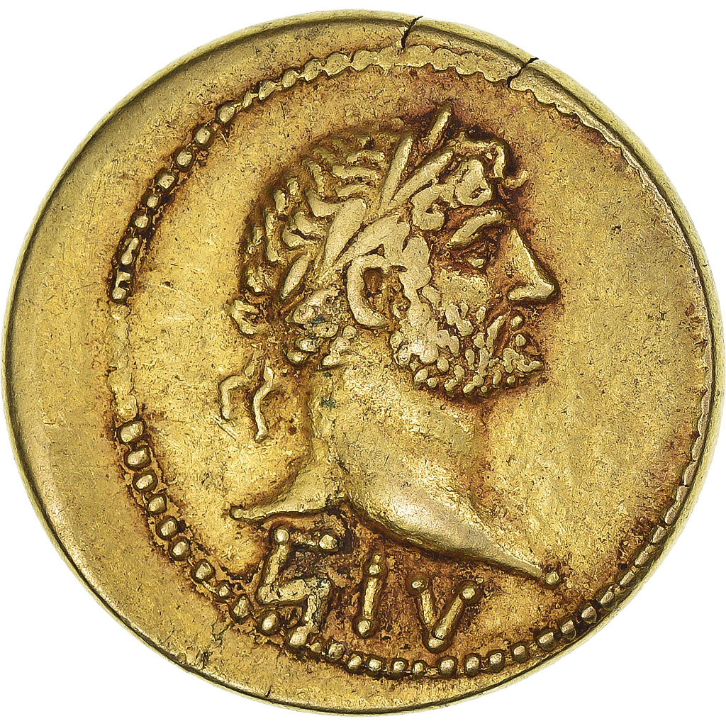 Moneta, Kingdom of Bosphorus, Sauromates I, with Hadrian, Stater, 119-120, BB
