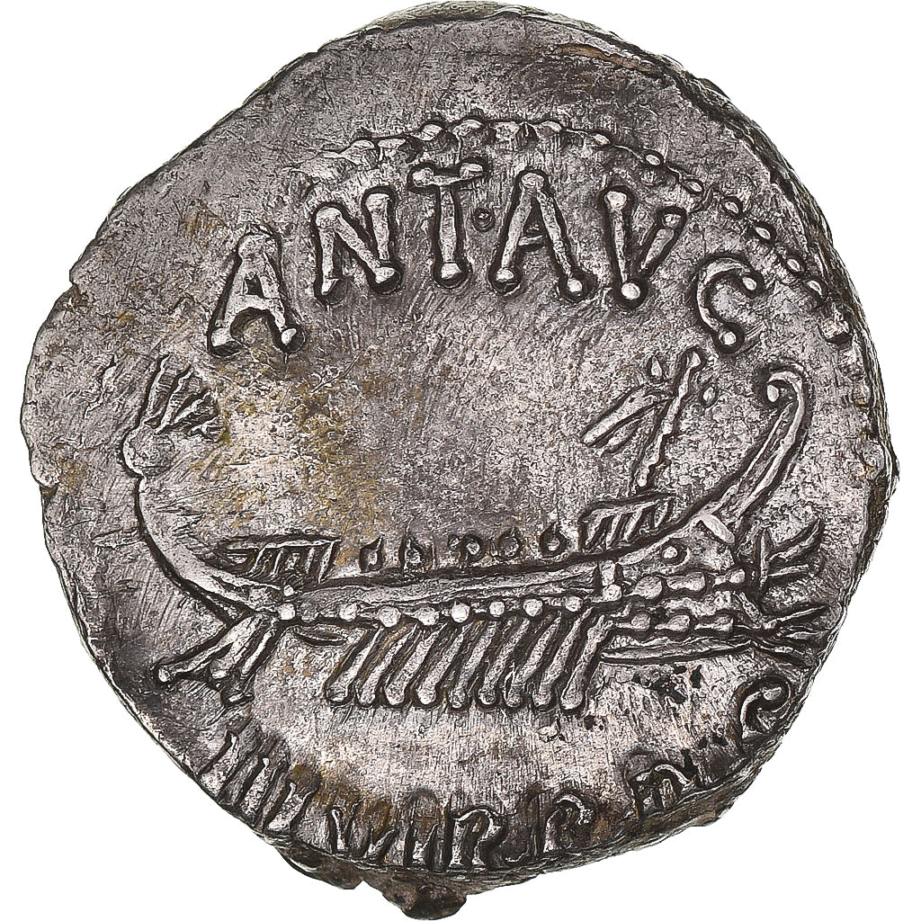 Coin, Marcus Antonius, legionary denarius, 32-31 BC, Patrae (?), XVIIIth Legion