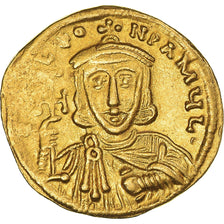 Moneda, Constantine V Copronymus, with Leo III, Solidus, 741-751