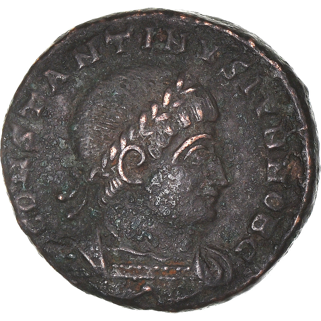 Monnaie, Constantin II, Follis, 317-337, Antioche, TB+, Bronze