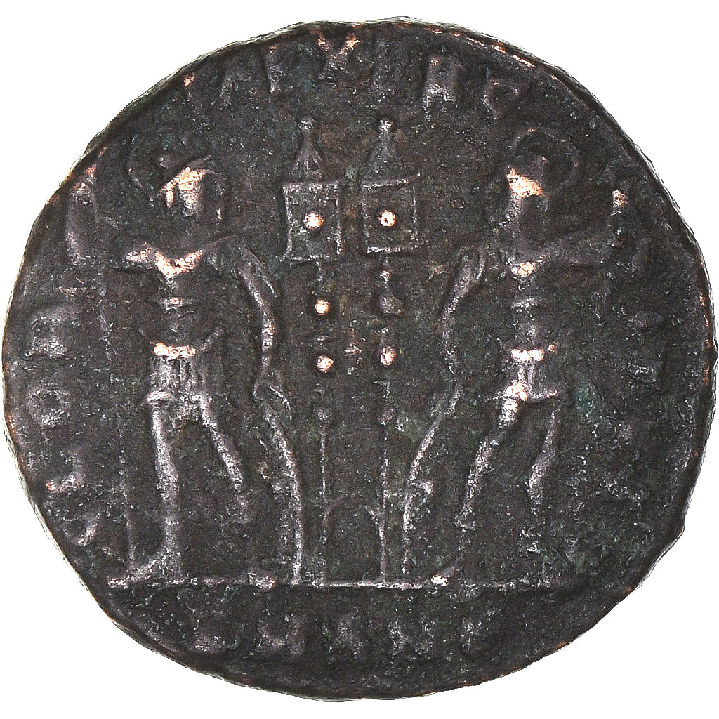 Monnaie, Constantin II, Follis, 317-337, Antioche, TB+, Bronze