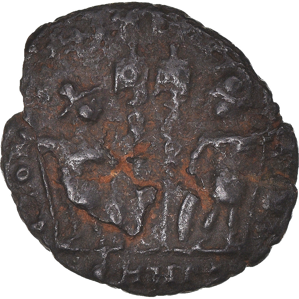 Monnaie, Constance II, Follis, 337-361, Nicomédie, TB, Bronze