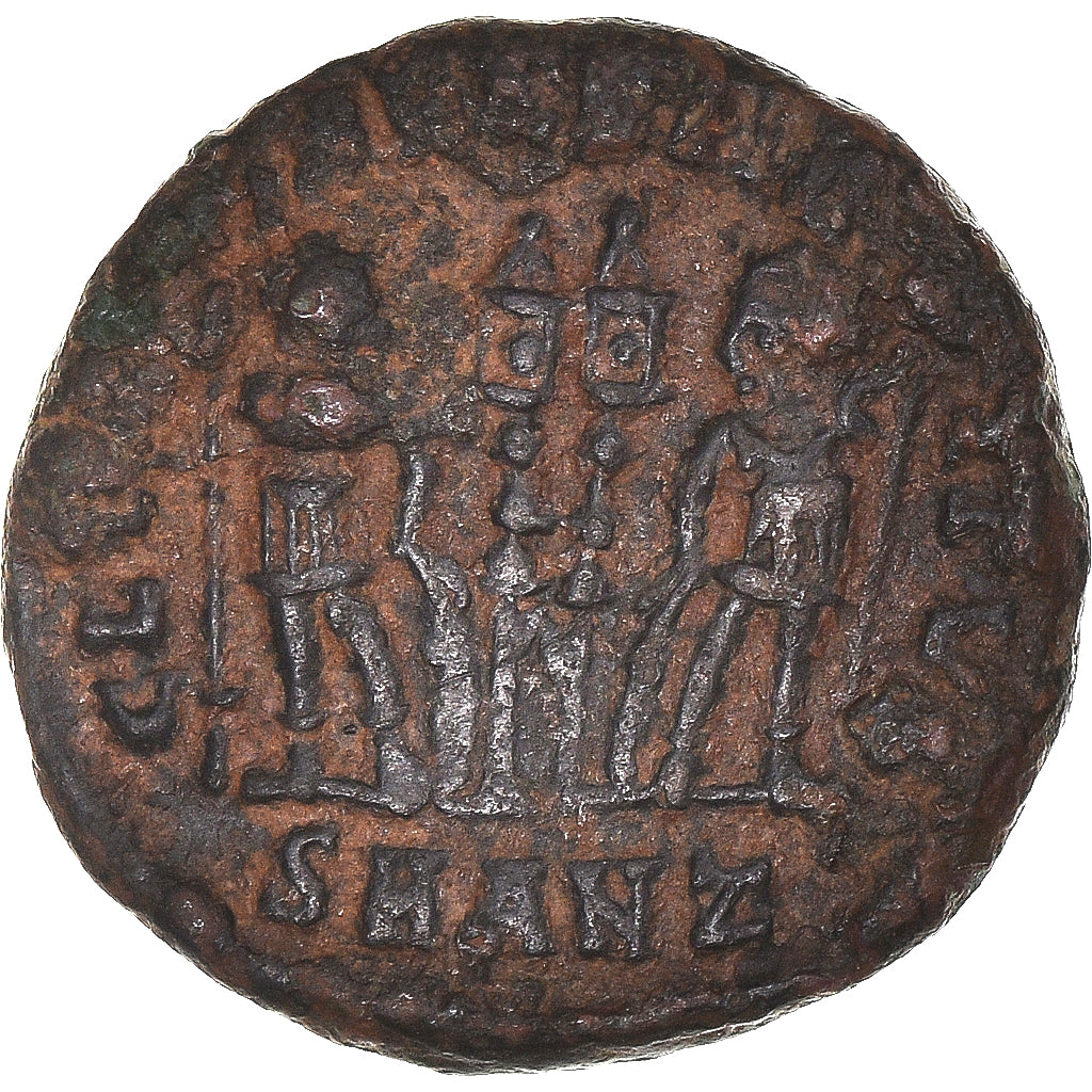 Monnaie, Constance II, Follis, 337-361, Antioche, TB+, Bronze