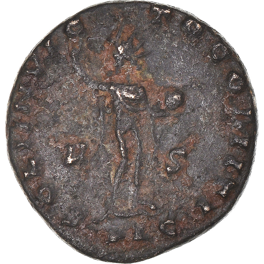 Monnaie, Constantin I, Follis, 307/310-337, Lyon - Lugdunum, TB+, Cuivre