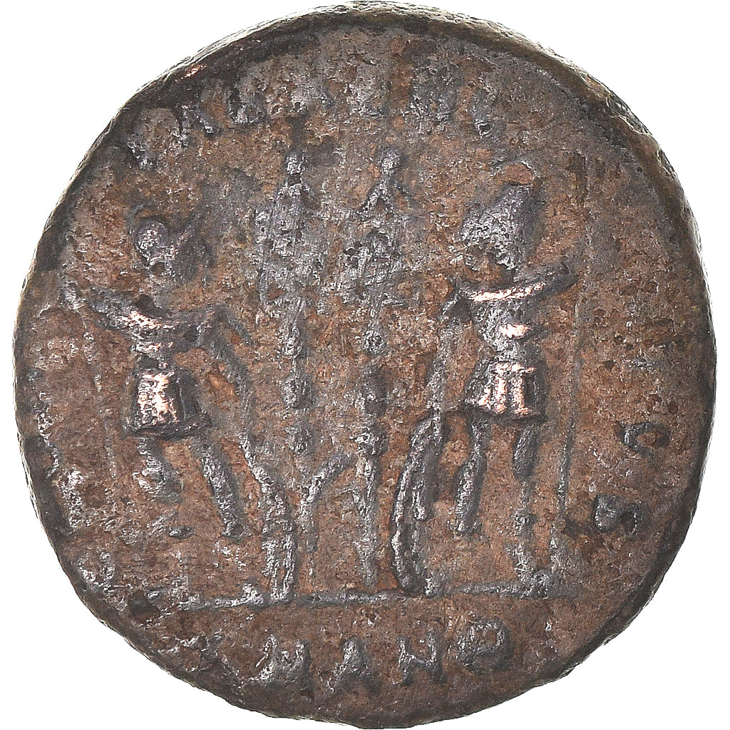 Monnaie, Constantin II, Follis, 317-337, Antioche, TB, Bronze
