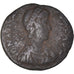 Coin, Arcadius, Follis, 383-408, Constantinople, VF(20-25), Bronze
