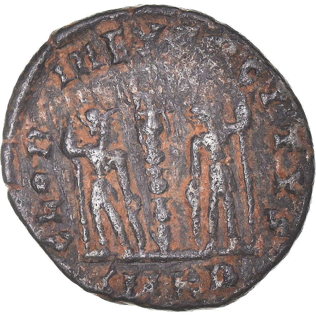 Moneta, Constans, Follis, 348-351, Kyzikos, VF(30-35), Brązowy