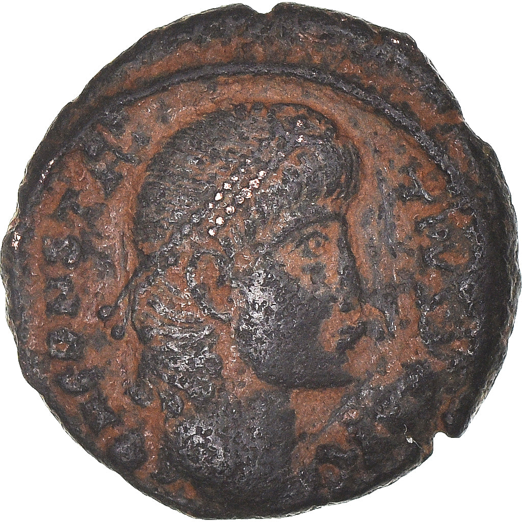 Moneta, Constantius II, Follis, 337-361, Antioch, VF(30-35), Brązowy