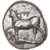 Moneta, Tracja, Drachm, ca. 387/6-340 BC, Byzantium, AU(50-53), Srebro