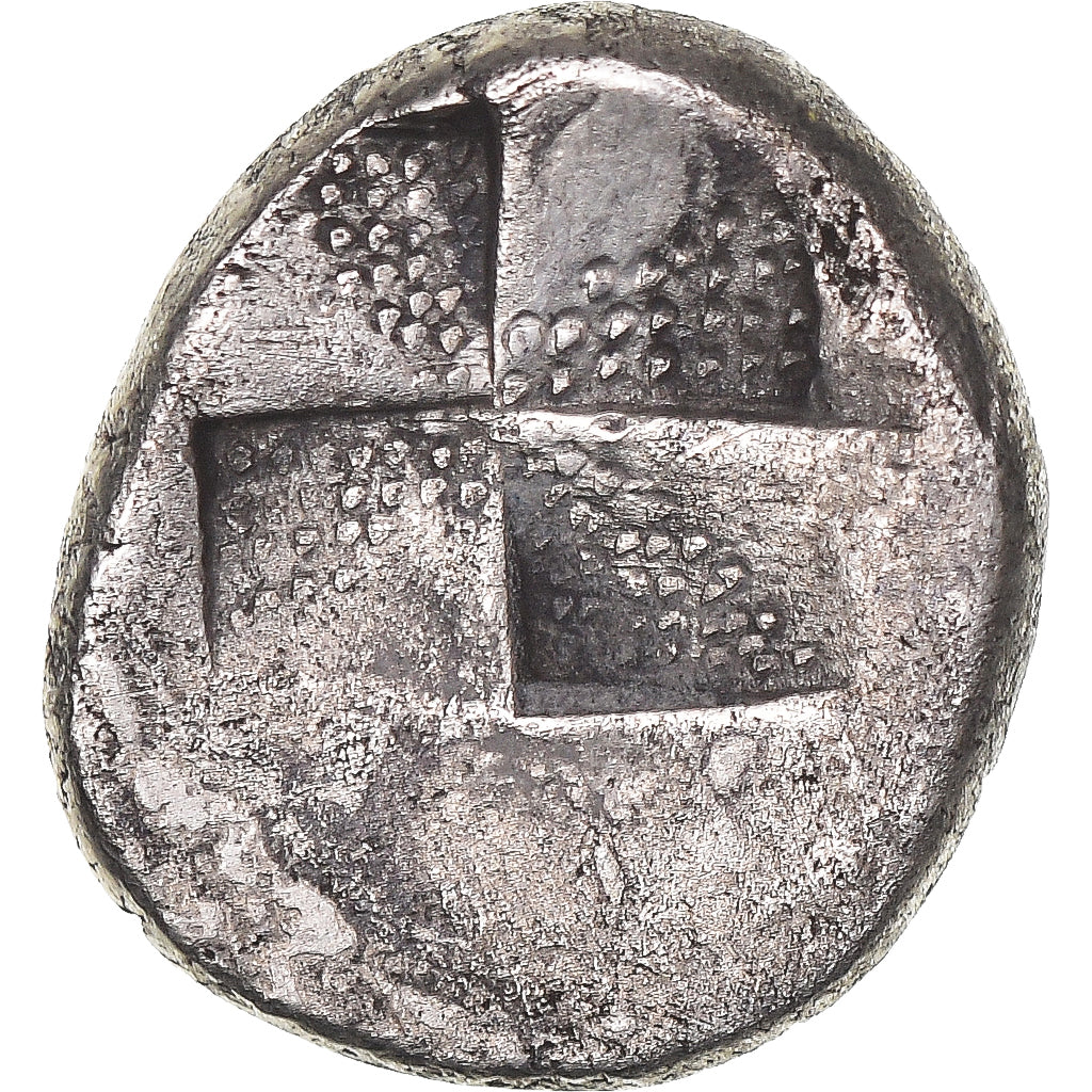 Coin, Thrace, Drachm, ca. 387/6-340 BC, Byzantium, AU(50-53), Silver