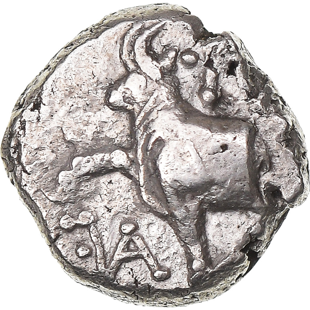 Coin, Thrace, Hemidrachm, ca. 387/6-340 BC, Byzantium, AU(50-53), Silver