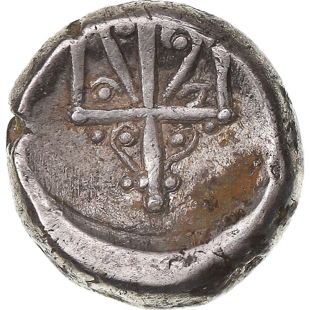 Monnaie, Thrace, Hémidrachme, ca. 387/6-340 BC, Byzantium, TTB, Argent