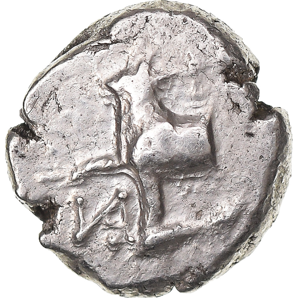 Moneda, Thrace, Hemidrachm, ca. 387/6-340 BC, Byzantium, MBC, Plata
