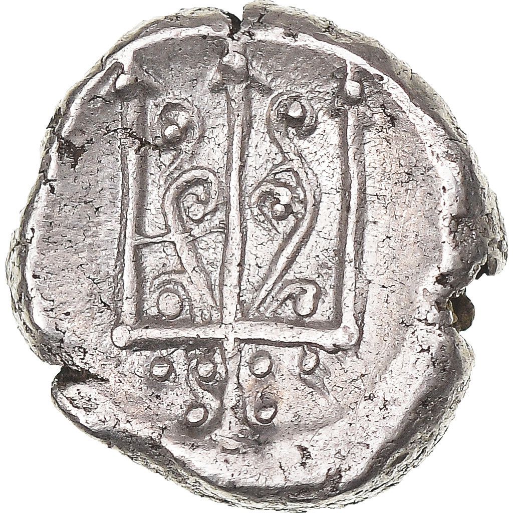 Moneda, Thrace, Hemidrachm, ca. 387/6-340 BC, Byzantium, MBC, Plata