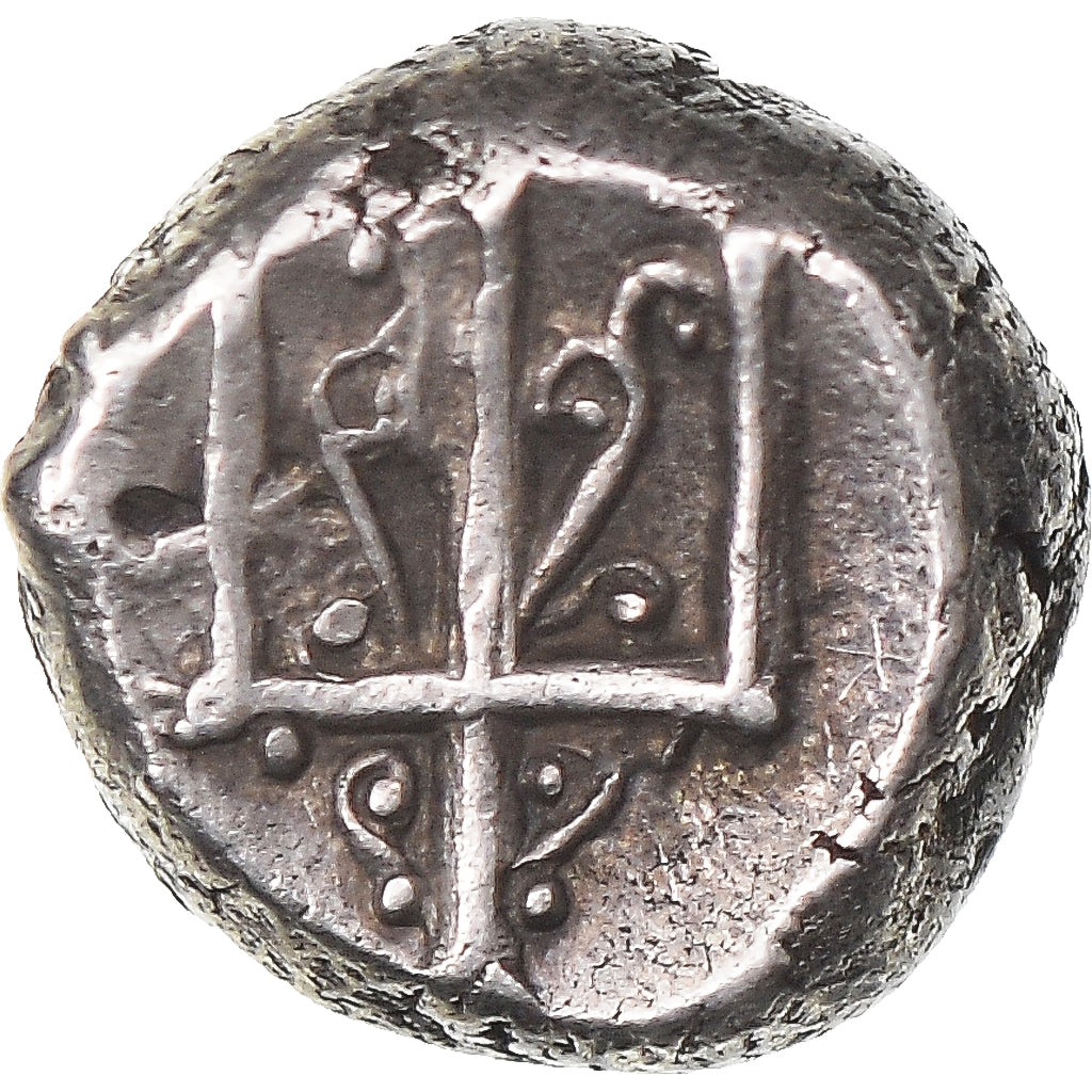 Moneda, Thrace, Hemidrachm, ca. 387/6-340 BC, Byzantium, MBC, Plata