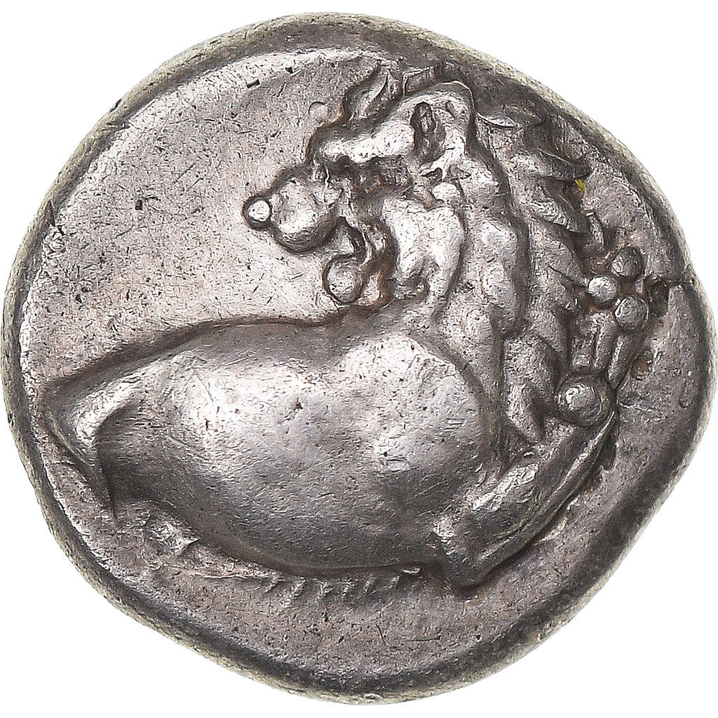 Moneta, Thrace, Hemidrachm, 386-338 BC, Chersonesos, BB+, Argento, HGC:3.2-1437