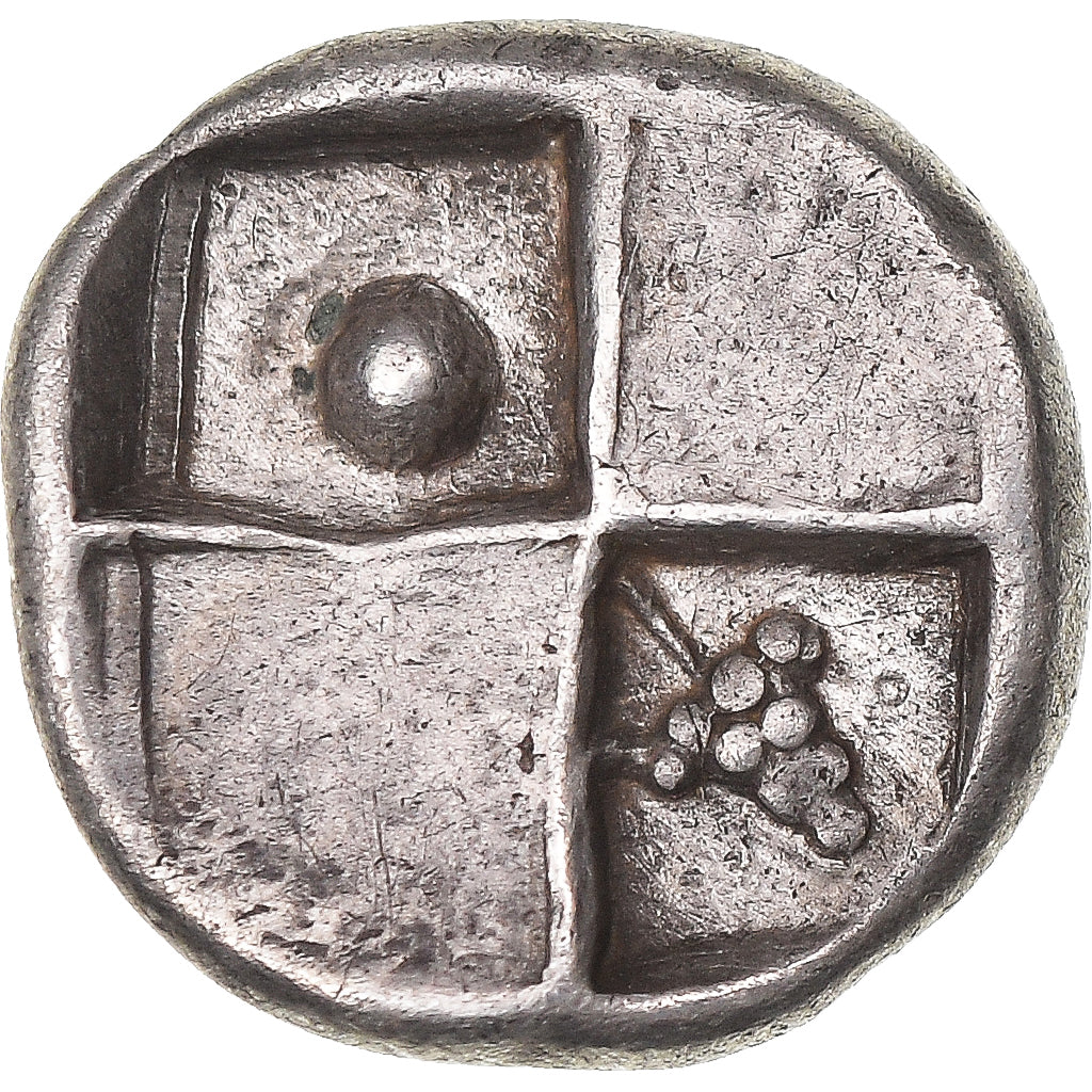 Moneta, Thrace, Hemidrachm, 386-338 BC, Chersonesos, BB+, Argento, HGC:3.2-1437