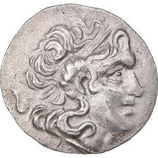 Coin, Thrace, Lysimachos, Tetradrachm, 305-281 BC, Byzantium, AU(50-53), Silver