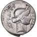 Monnaie, Jules César, Denier, 47-46 BC, Utica (?), TB+, Argent