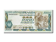 Banknote, Rwanda, 1000 Francs, 1988, 1988-01-01, KM:21a, UNC(65-70)