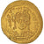 Moneta, Justin II, Solidus, 565-578, Constantinople, AU(55-58), Złoto, Sear:345