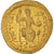 Moneda, Justin II, Solidus, 565-578, Constantinople, EBC, Oro, Sear:345