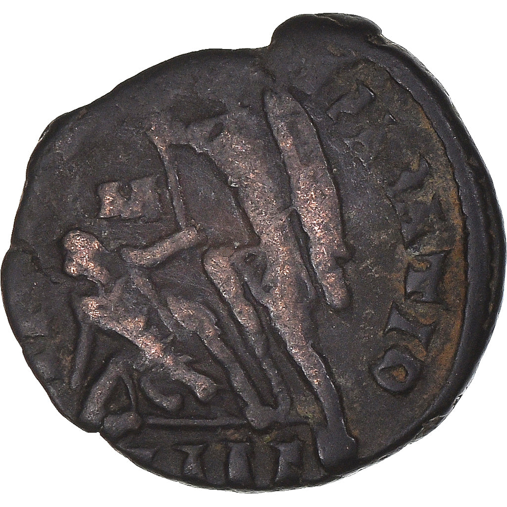 Moneta, Constantius II, Follis, 337-361, VF(20-25), Brązowy