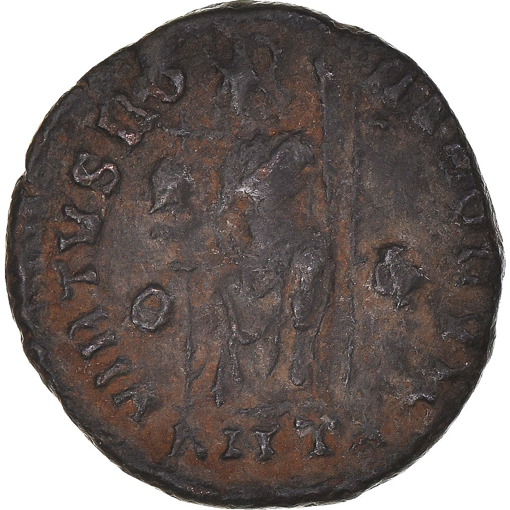 Moneta, Gratian, Follis, 367-383, Antioch, VF(30-35), Brązowy