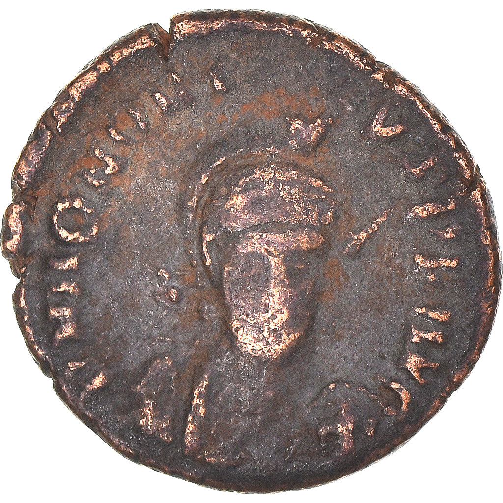 Moneta, Honorius, Follis, 393-423, MB, Bronzo