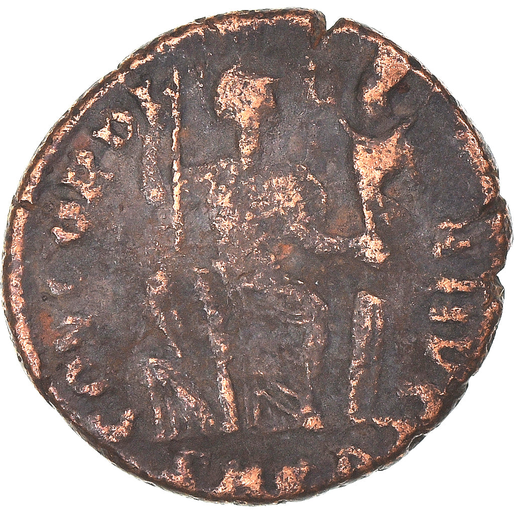 Moneta, Honorius, Follis, 393-423, MB, Bronzo