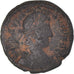 Moneda, Gratian, Follis, 367-383, BC+, Bronce