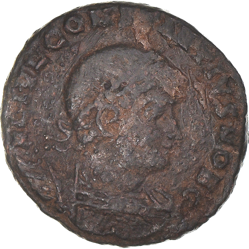 Moneta, Constantius II, Follis, 317-337, Antioch, VF(20-25), Brązowy
