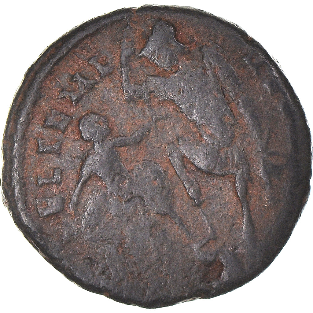 Moneta, Constantius Gallus, Follis, 351-354, VF(20-25), Brązowy