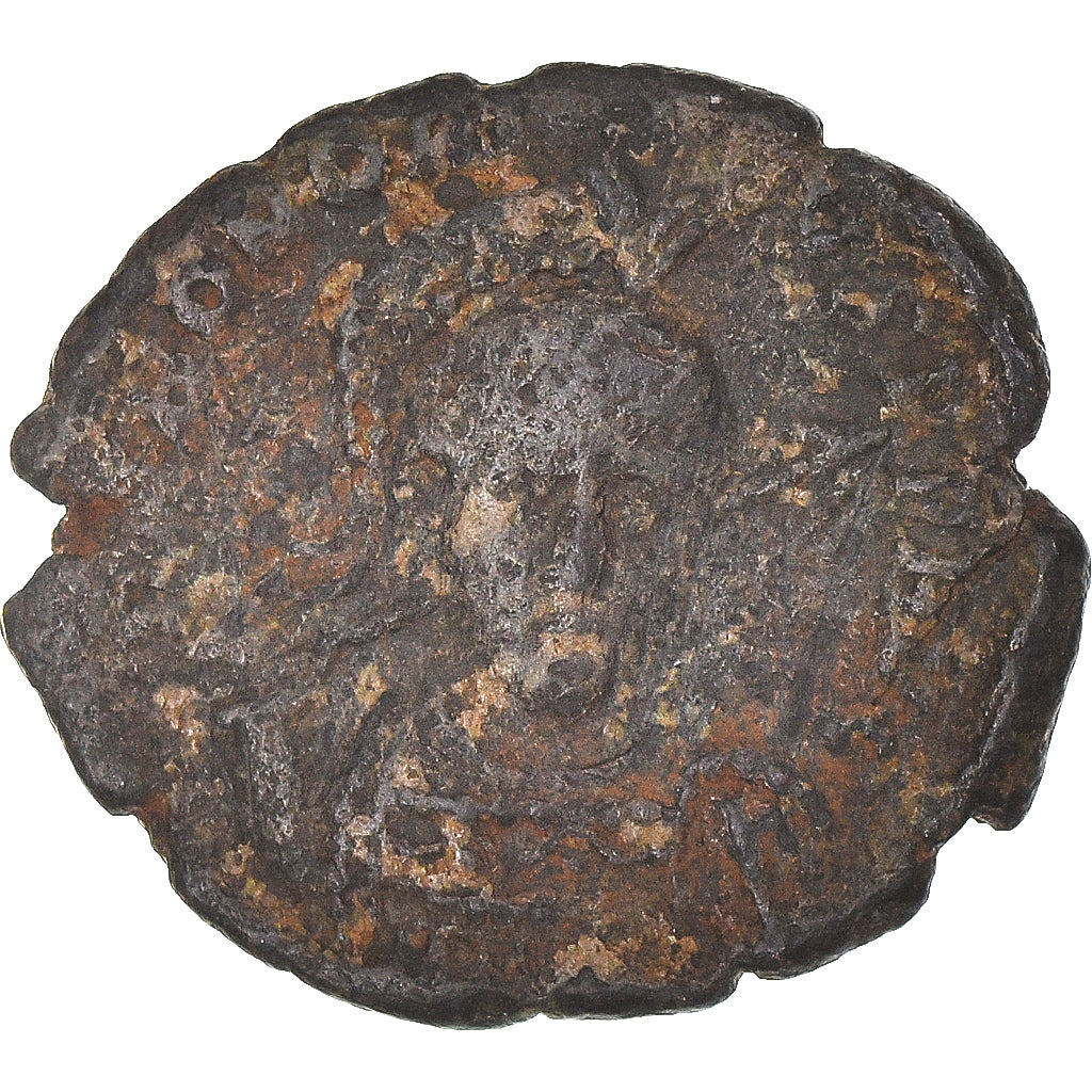 Moneta, Honorius, Follis, 393-423, Kyzikos, MB, Bronzo