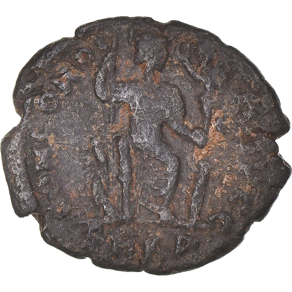 Moneta, Honorius, Follis, 393-423, Kyzikos, MB, Bronzo