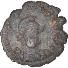 Coin, Honorius, Follis, 393-423, Kyzikos, VF(20-25), Bronze